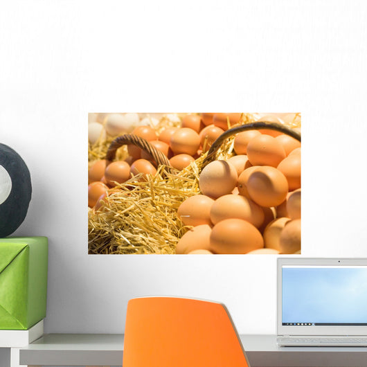 Eggs Wall Mural