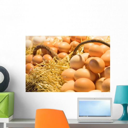 Eggs Wall Mural