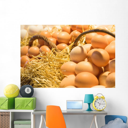 Eggs Wall Mural
