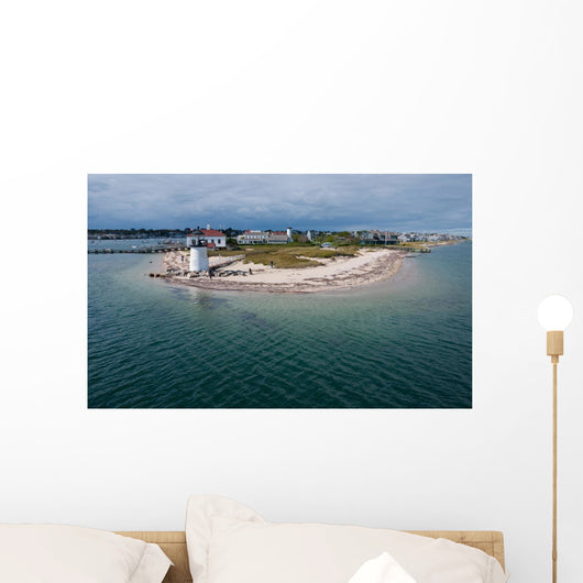 Nantucket Harbor Lighthouse Wall Mural