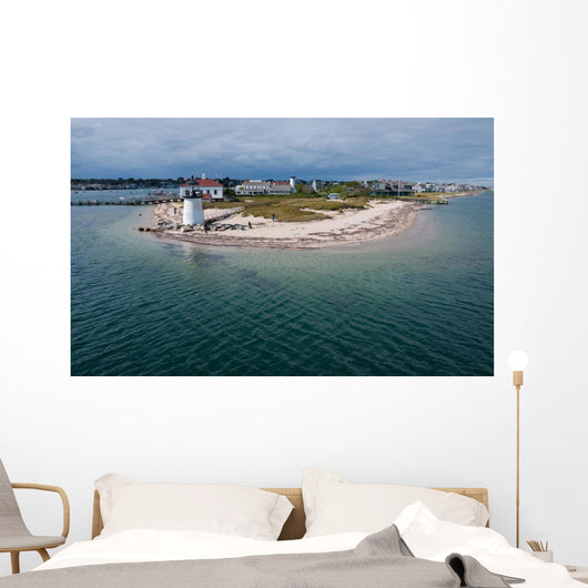 Nantucket Harbor Lighthouse Wall Mural