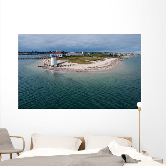 Nantucket Harbor Lighthouse Wall Mural