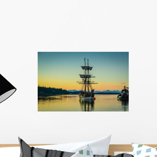 Tall Ships Visit Olympia Wall Decal