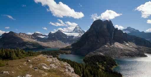 Assiniboine Lakes Wall Decal