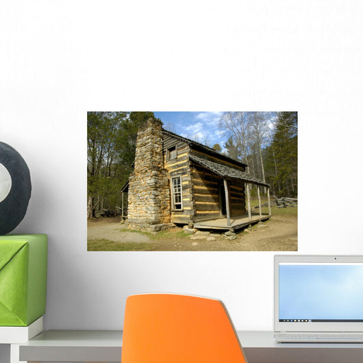 Cades Cove - Log Cabin Wall Mural