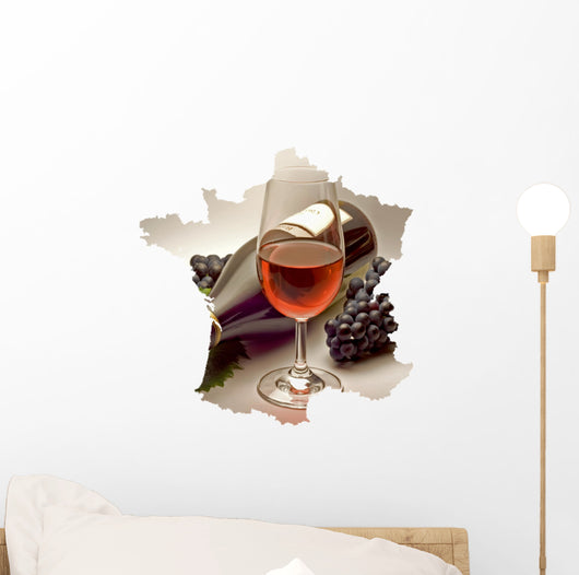 French Wines Wall Decal