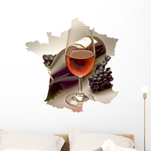 French Wines Wall Decal