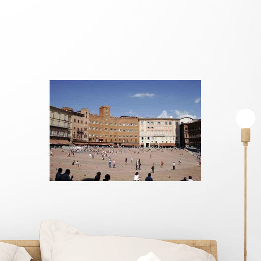Siena Piazza Del Campo Wall Decal