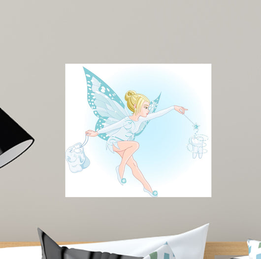 Graceful Tooth fairy Wall Decal
