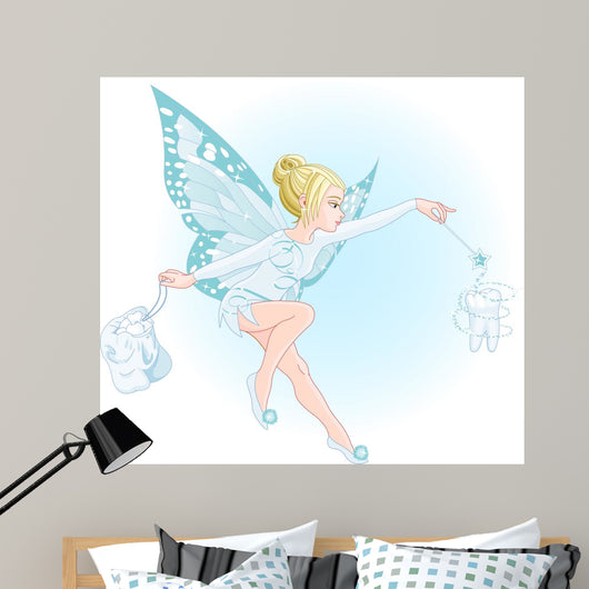 Graceful Tooth fairy Wall Decal