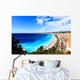 aerial view of beach in Nice Wall Mural