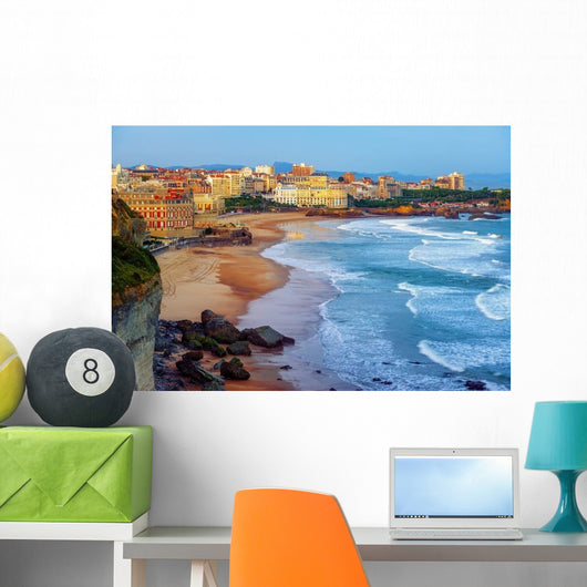 Biarritz City Wall Decal