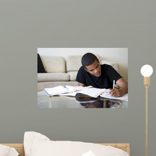 Teen Doing Homework