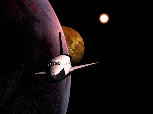 The space ship Wall Mural