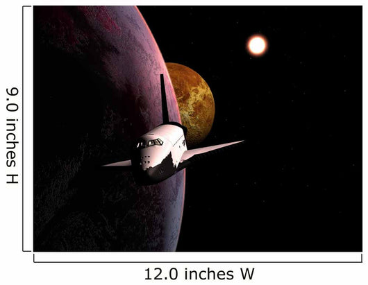 The space ship Wall Mural