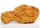 deep fried fast food, spring chicken in golden lem Wall Decal
