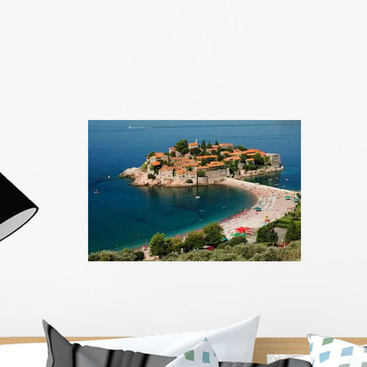 Sveti Stefan Wall Decal Design 9