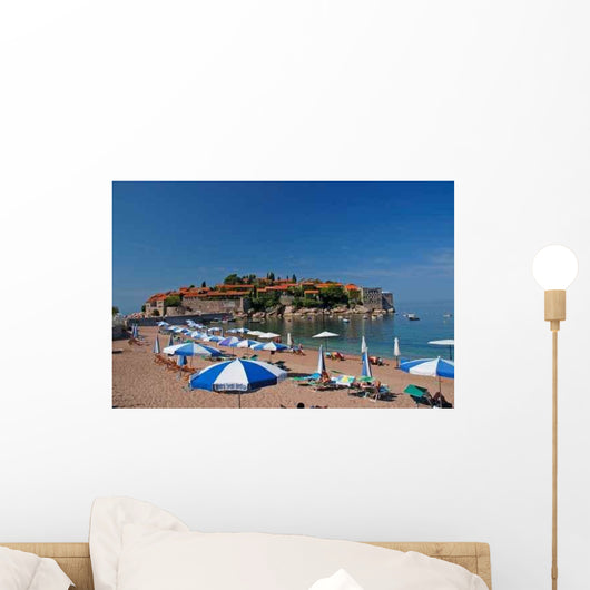 Sveti Stefan Wall Decal Design 4
