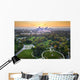Sunset over Denver Cityscape Wall Decal