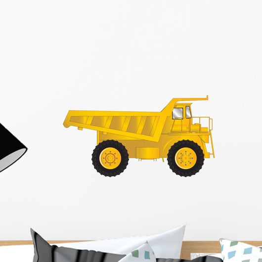 DUMP TRUCK Wall Decal