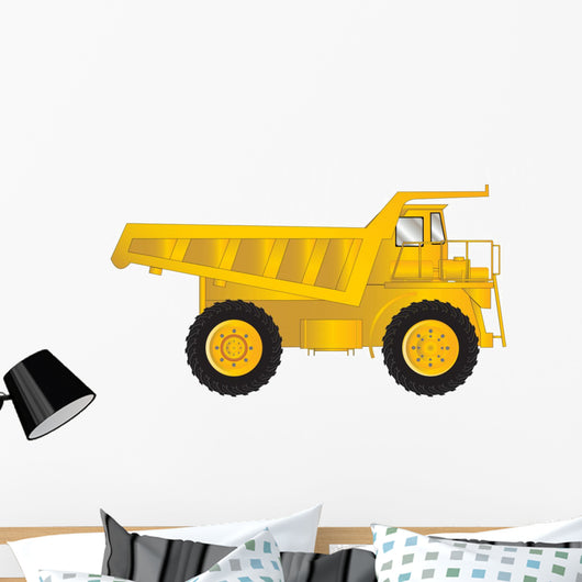 DUMP TRUCK Wall Decal