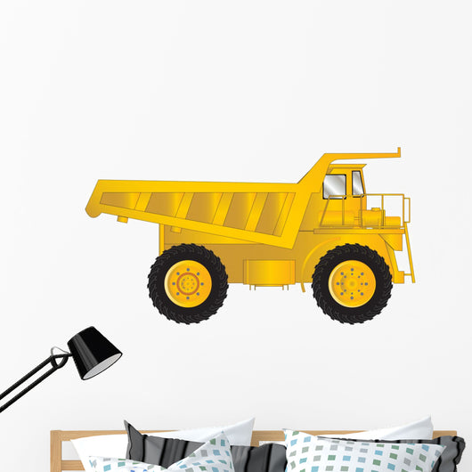 DUMP TRUCK Wall Decal