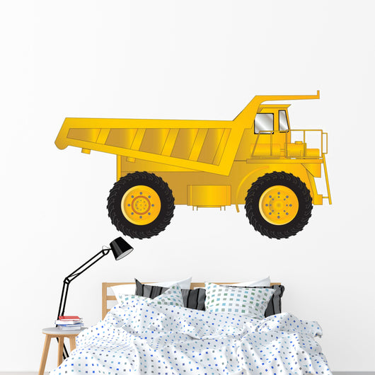 DUMP TRUCK Wall Decal