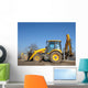 Backhoe Loader Wall Mural