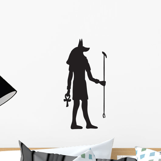 Egyptian Jackal God Anubis Wall Decal
