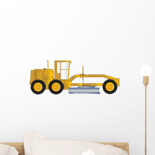 ROAD GRADER Wall Decal