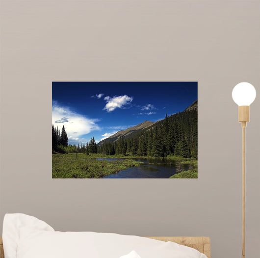 Mountain River Landscape Colorado Wall Decal