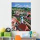 Cityscape of Cesky Krumlov Wall Mural
