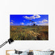 Pumpjack In A Field, Alberta, Canada Wall Mural