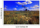 Pumpjack In A Field, Alberta, Canada Wall Mural