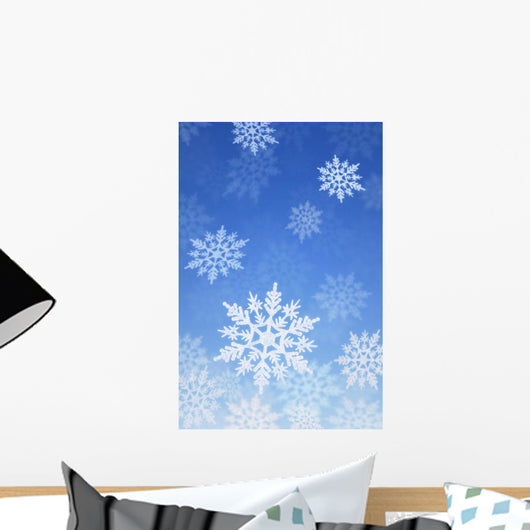 Snowing Wall Mural