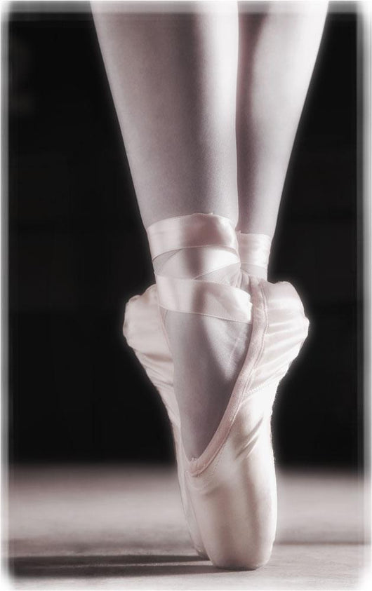 Ballet Slippers Wall Mural