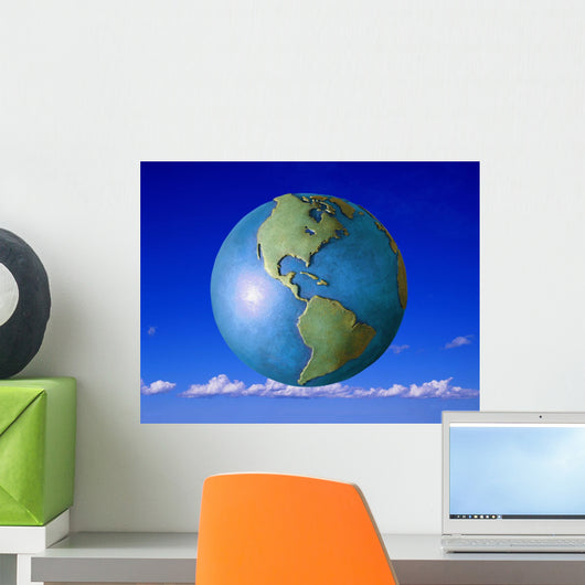 A Globe In The Sky Wall Mural