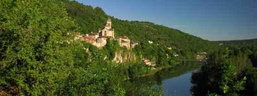 Vallee Du Lot Perigord Wall Mural
