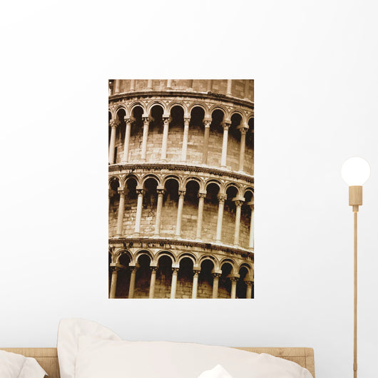 Leaning Tower Of Pisa Tuscany Italy Wall Mural