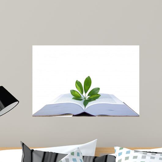 The open book Wall Decal