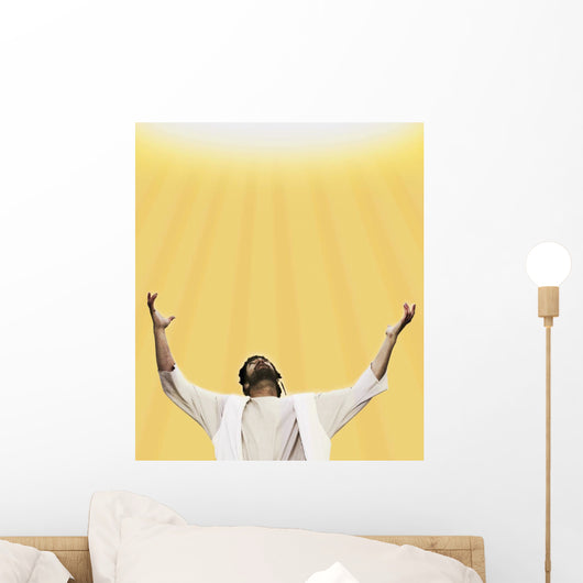 Jesus Cries Out To Heaven Wall Mural