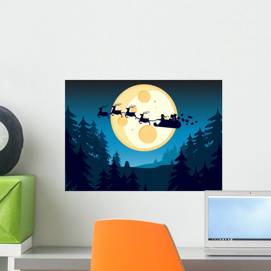 merry christmas Wall Mural