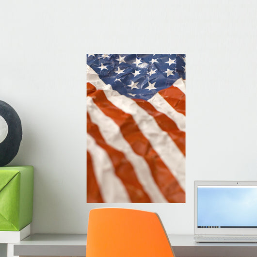 American Flag Wall Mural