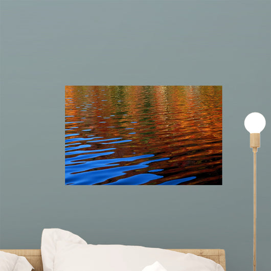 Colored Reflections On Water Wall Mural