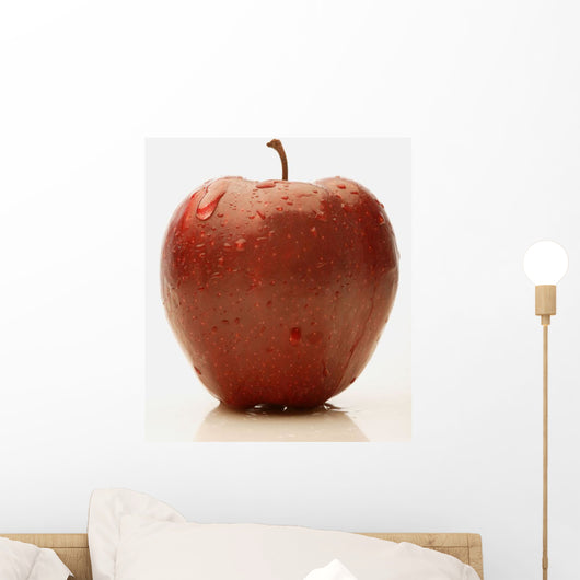 Perfect Red Apple Wall Mural