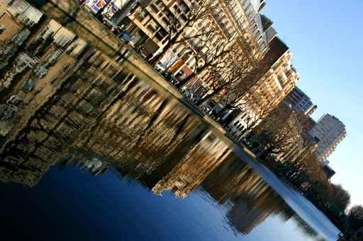 Canal Saint-martin Paris Wall Decal