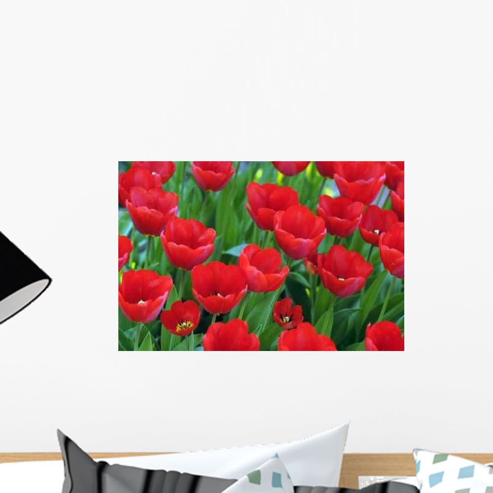 Tulips Wall Decal Design 2 Wallmonkeys