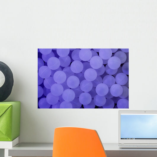 Lilac Spheres Wall Mural