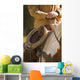 Cowboy And Lasso Wall Mural