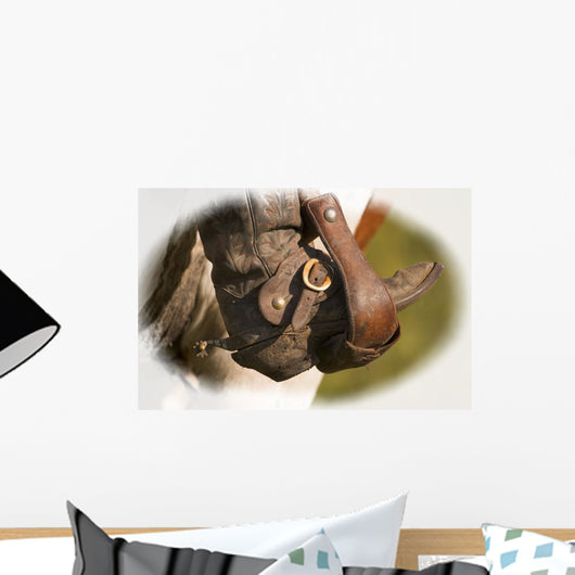 A Cowboy Boot Wall Mural
